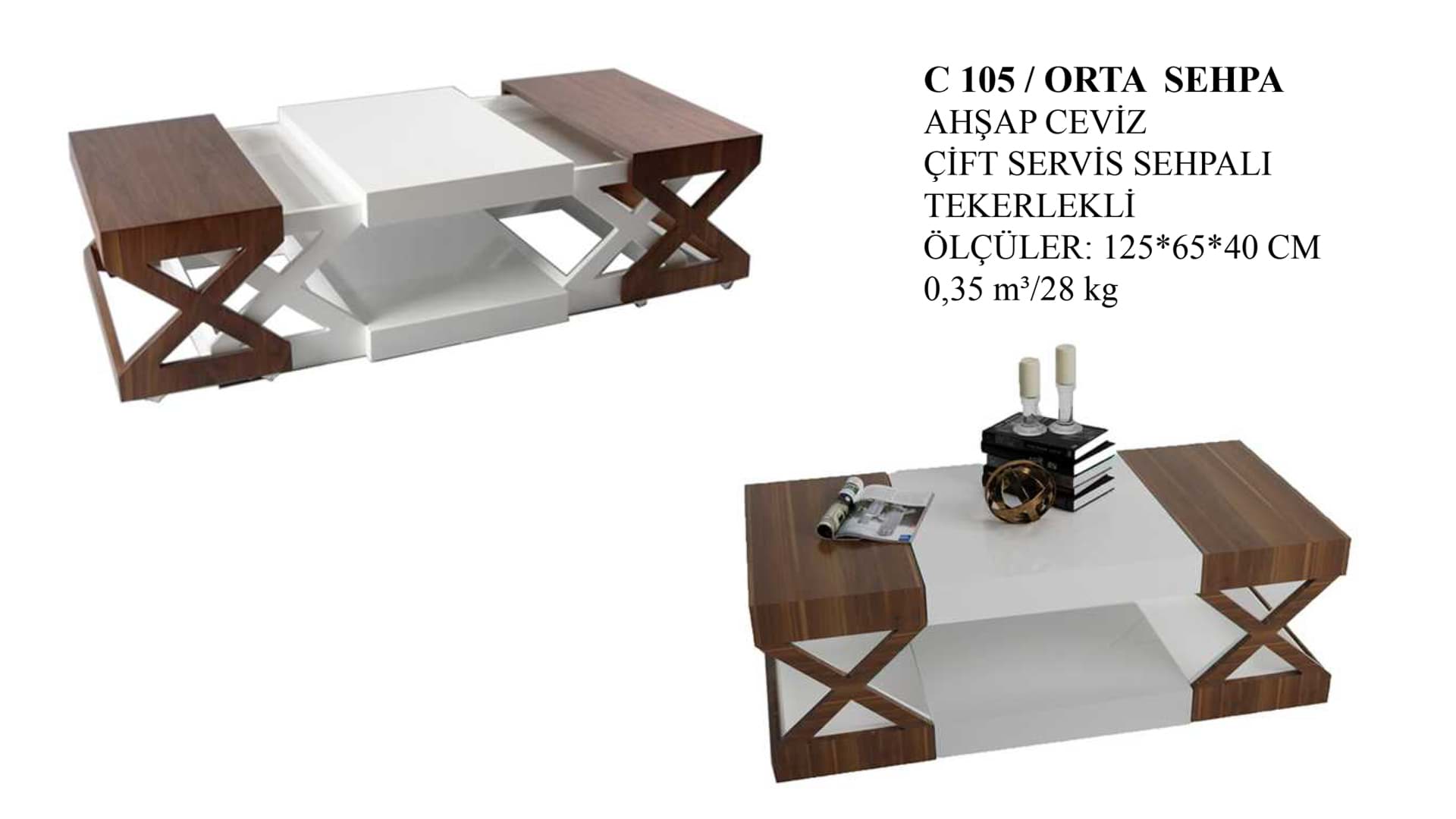 C 105 ORTA SEHPA resmi